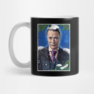 Winter Holiday Hannibal Portrait Mug